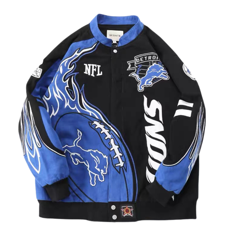 NFL Detroit Lions Hong Kong Style Jacket