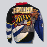 76ERS Jacket in Blue/Black