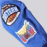 76ERS Jacket in Blue/Black