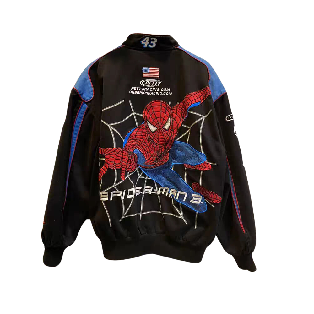 Nascar Spider Man Jacket