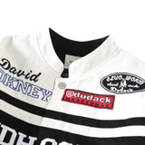 David Hockney Racing Jacket in White