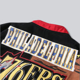 76ERS Jacket in Blue/Black