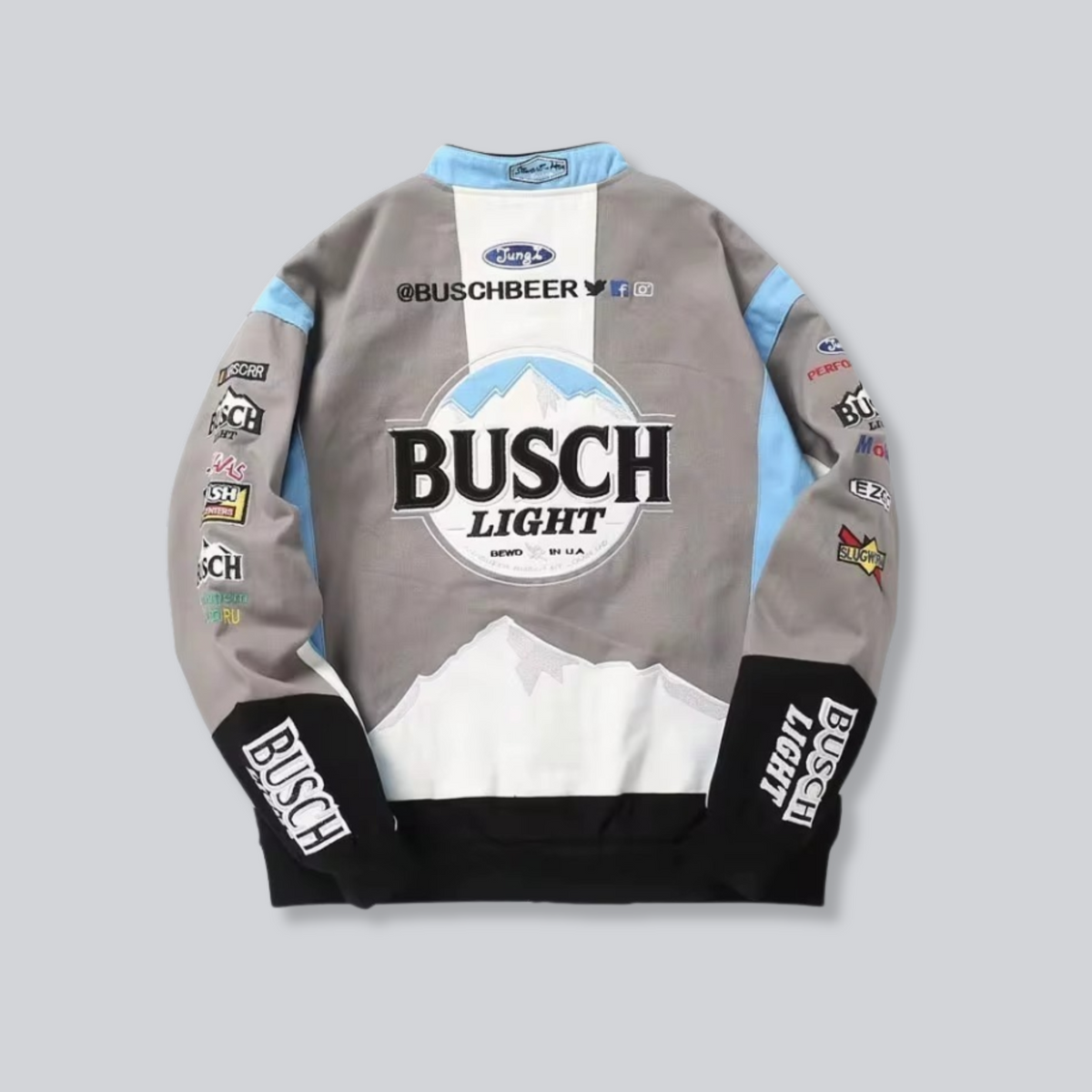 BUSCH LIGHT GREY COAT