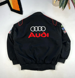 F1 AUDI RACING JACKET in Black