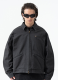 Workwear jacket in Black & Khaki